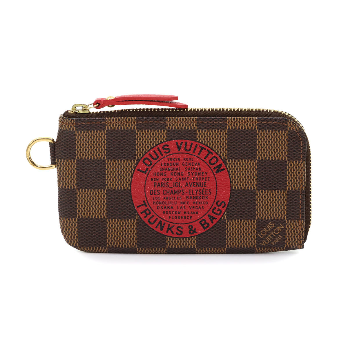 T&B Damier Pochette Cles Coin Case Key Case N61742