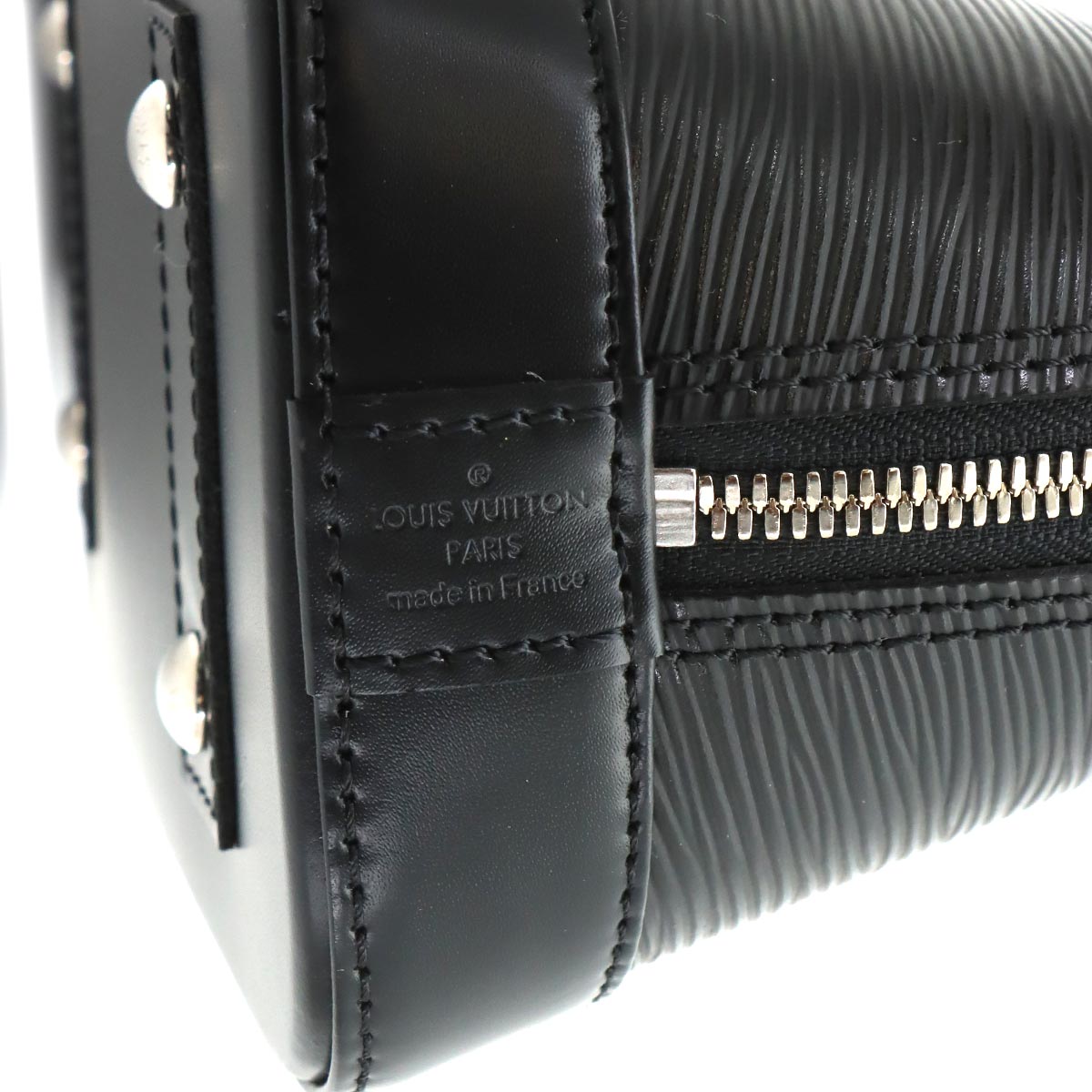 Epi Alma BB Hand Shoulder Bag Leather Noir M40862