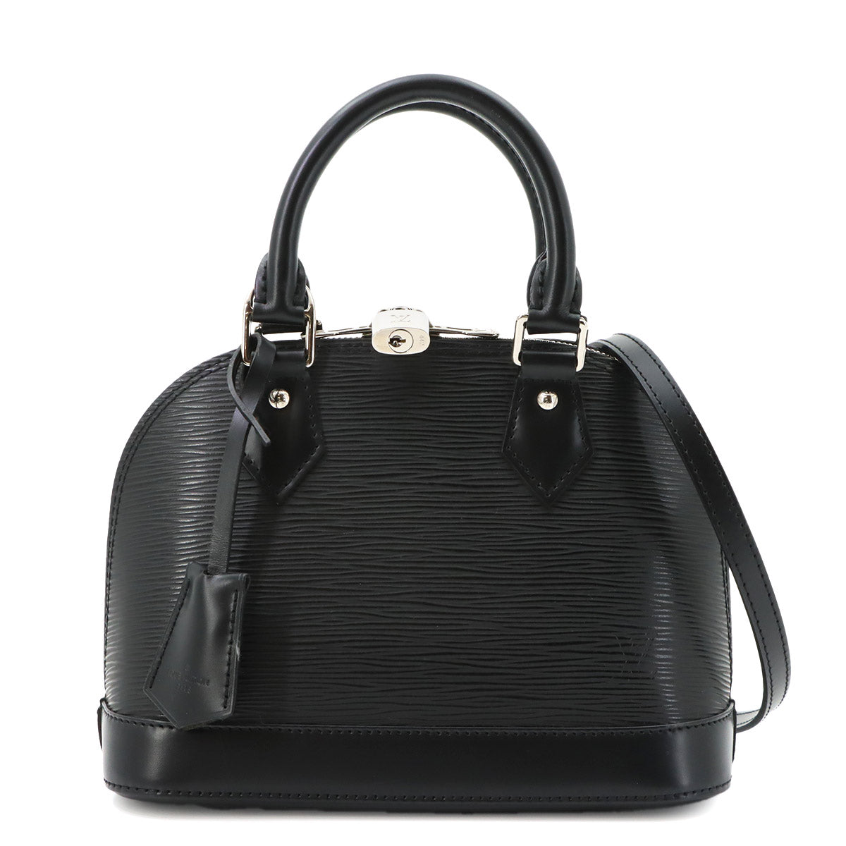 Epi Alma BB Hand Shoulder Bag Leather Noir M40862