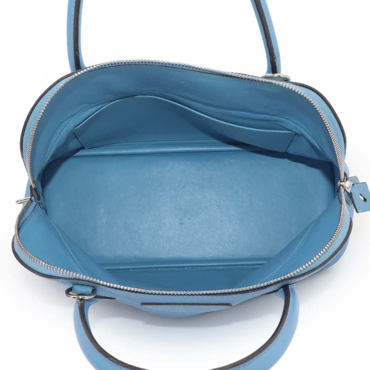 Bolide 31 2way Hand Shoulder Bag Taurillon Clemence Bleu Azur