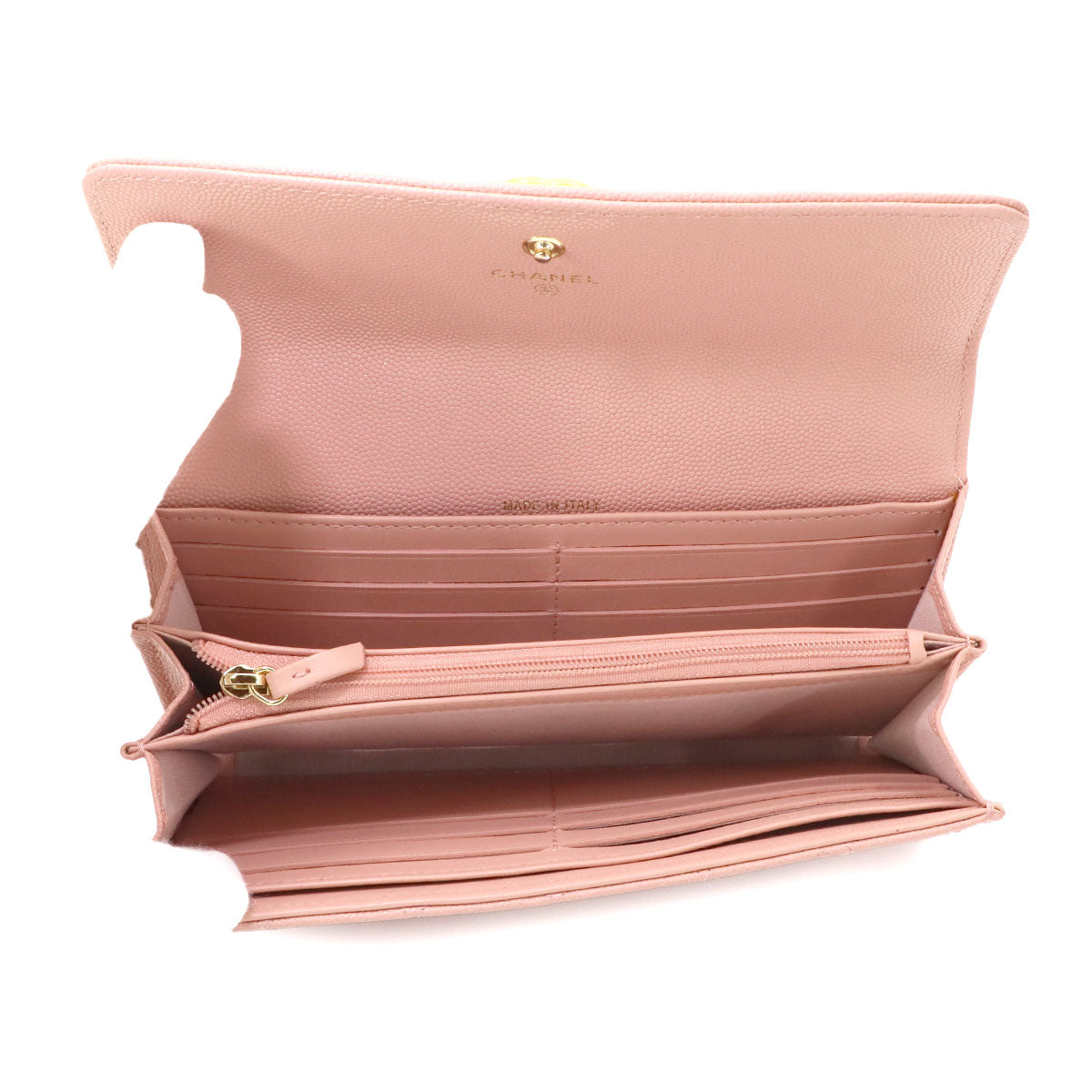 Boy chanel Matelasse Long Wallet Leather Pink A80286