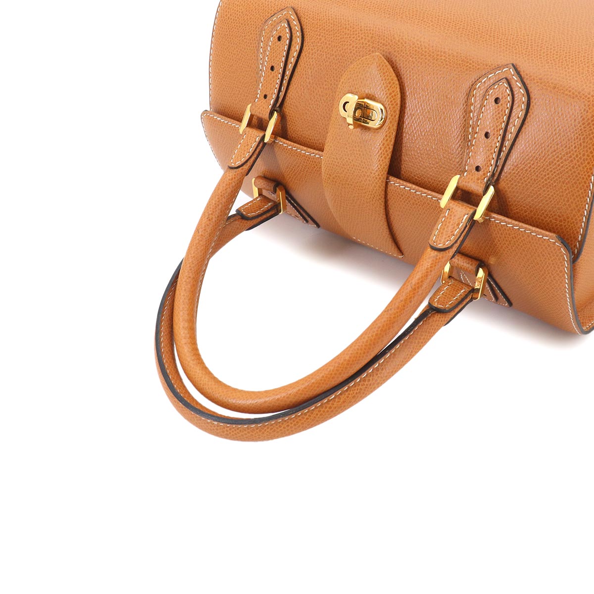 Orsay Hand Bag Leather Brown Purse