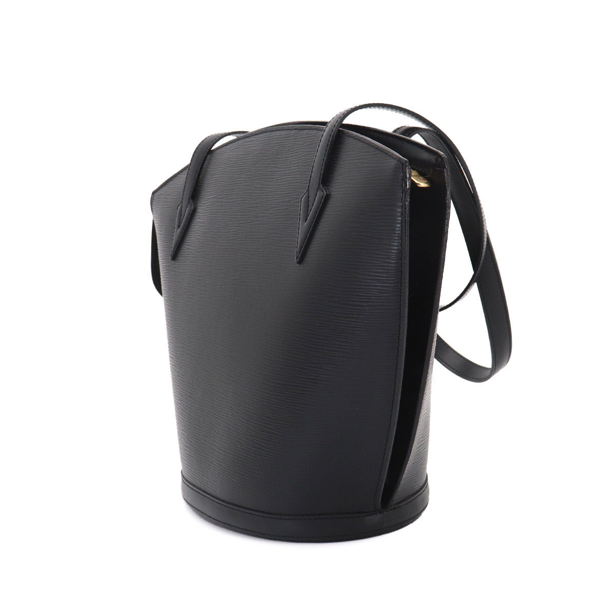 Epi Saint Jacques Shopping Tote Bag Leather Noir M52262