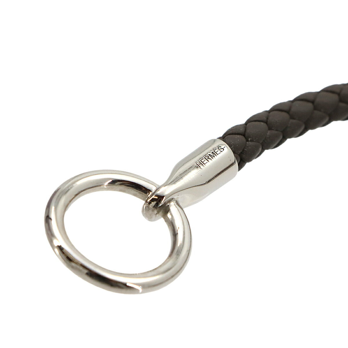 Glenan Bracelet Leather Gray Silver Accessory