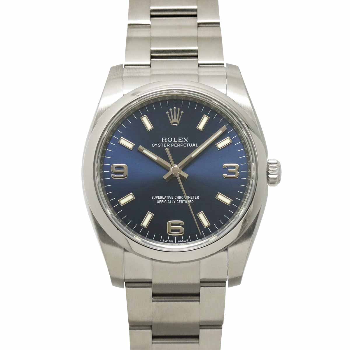 Air King 114200 Serial Random Automatic Blue Dial Mens Watch