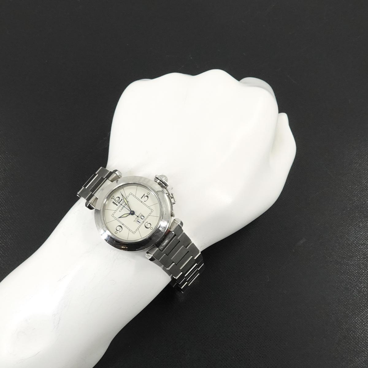 PashaC Bigdate W31055M7 Automatic Date White Dial Boys Watch