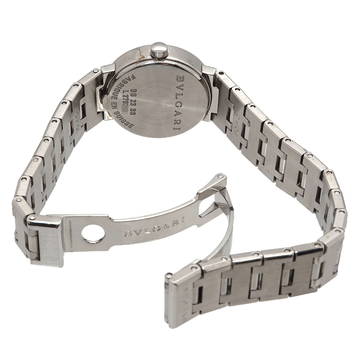 BVLGARIBVLGARI BB23SS Quartz Black Dial Ladies Watch