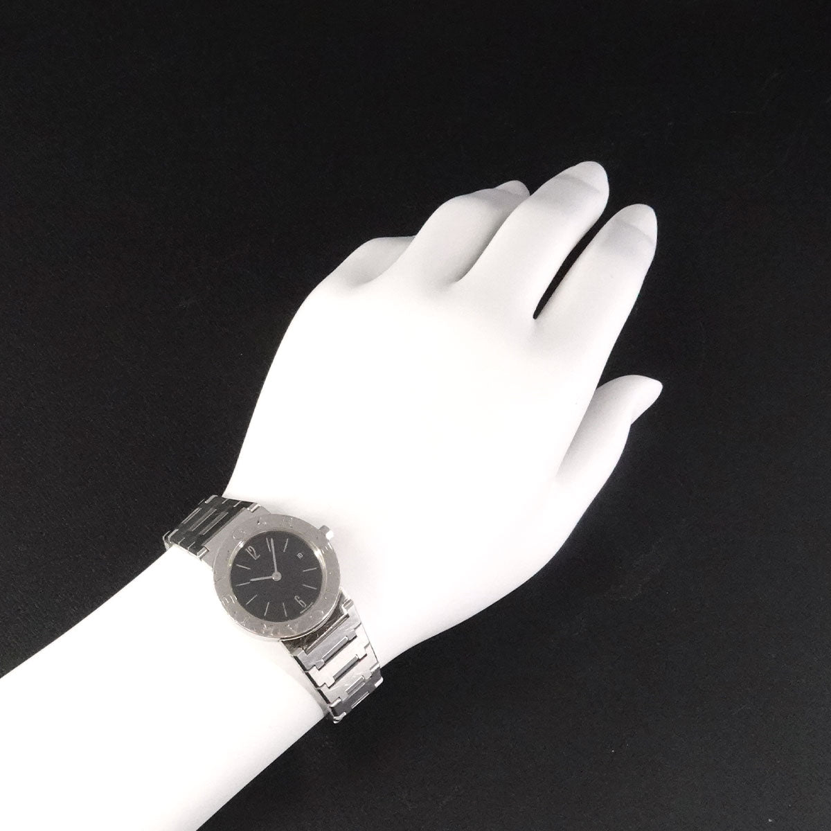 BVLGARIBVLGARI BB26SSD Date Quartz Black Dial Ladies Watch