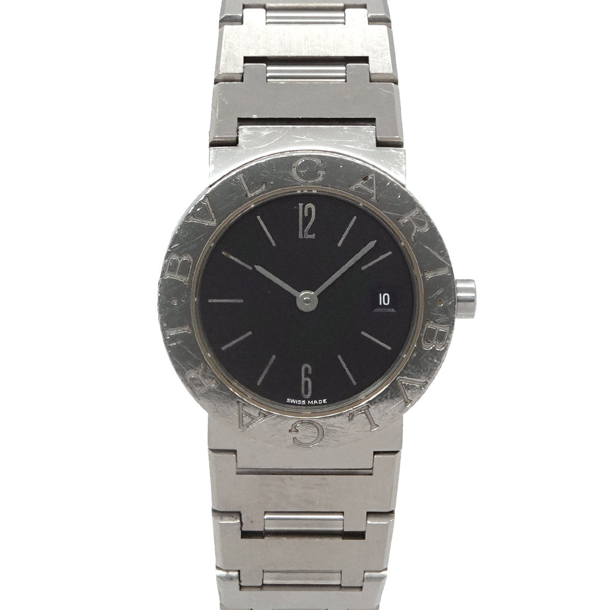 BVLGARIBVLGARI BB26SSD Date Quartz Black Dial Ladies Watch