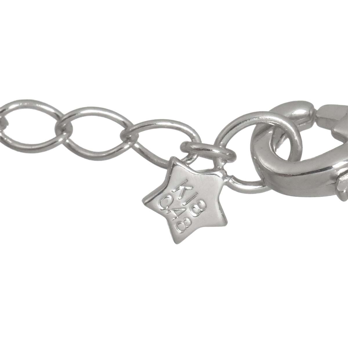 Diamond 0.48ct Necklace 18K WG 750