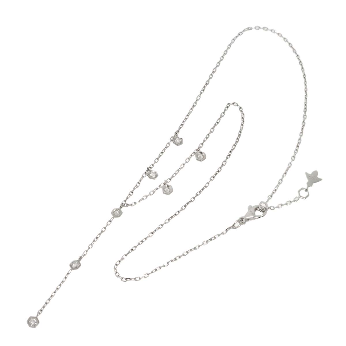 Magical Garden Diamond Necklace 18K White Gold 750
