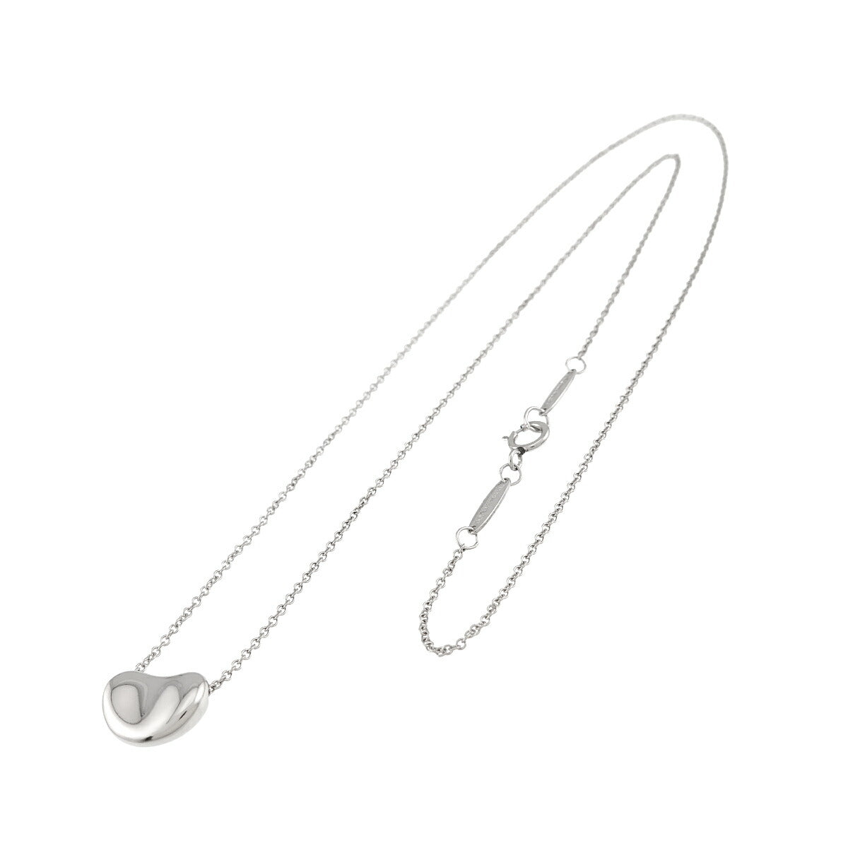 Bean Necklace Platinum