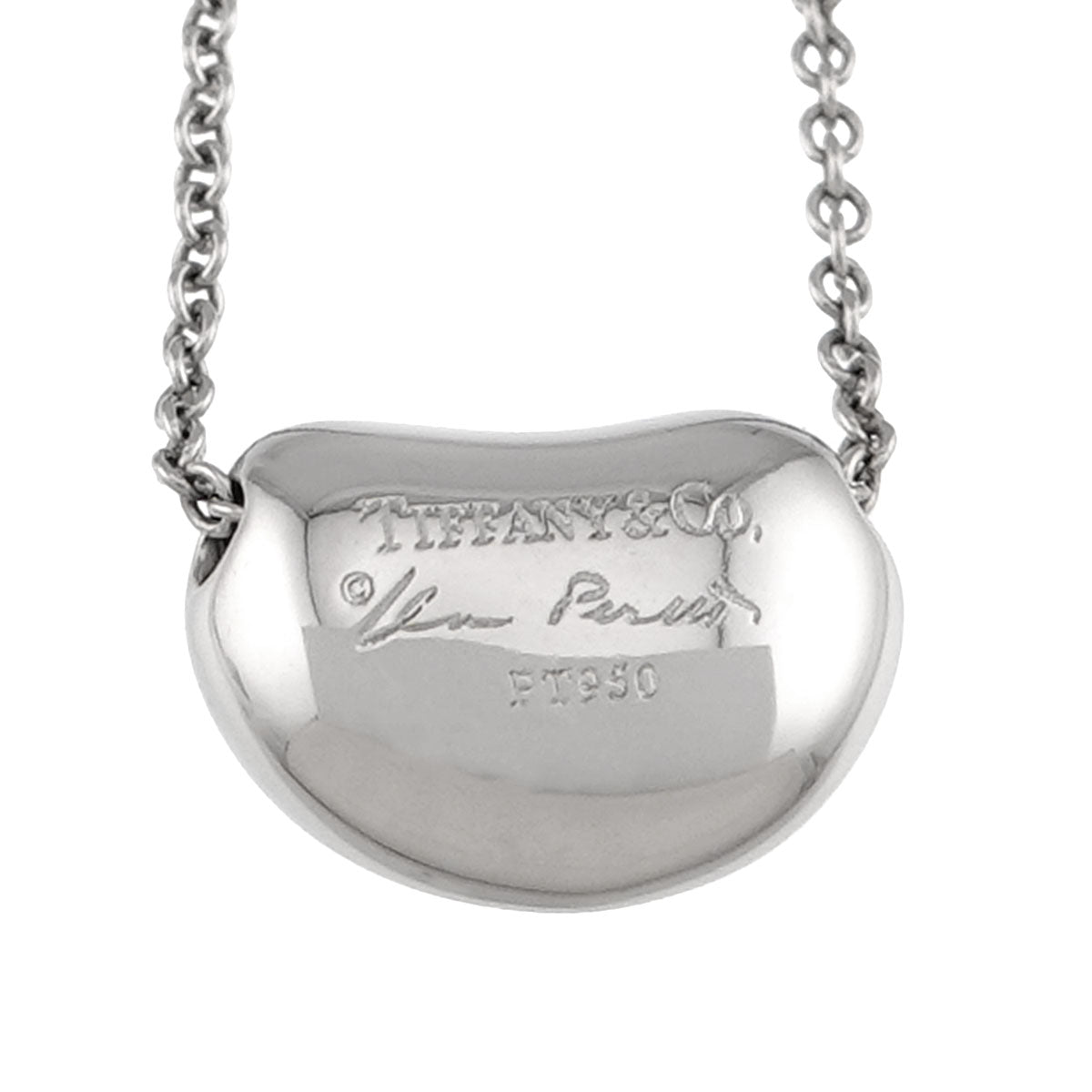 Bean Necklace Platinum