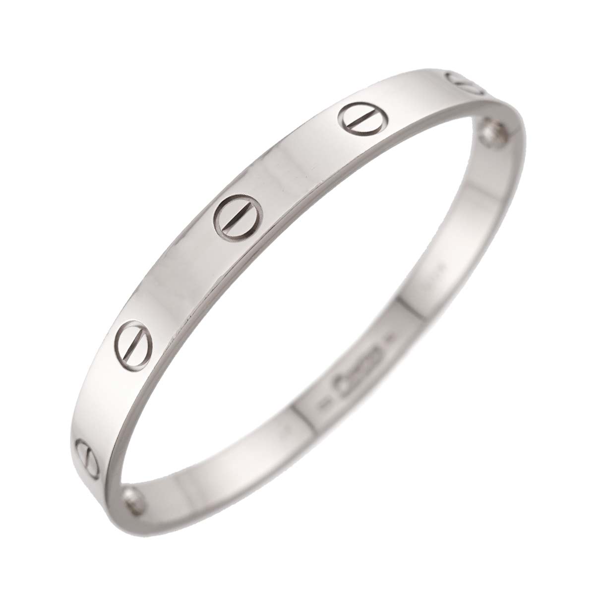 Love Bracelet Bangle 18K WG 750 Size17