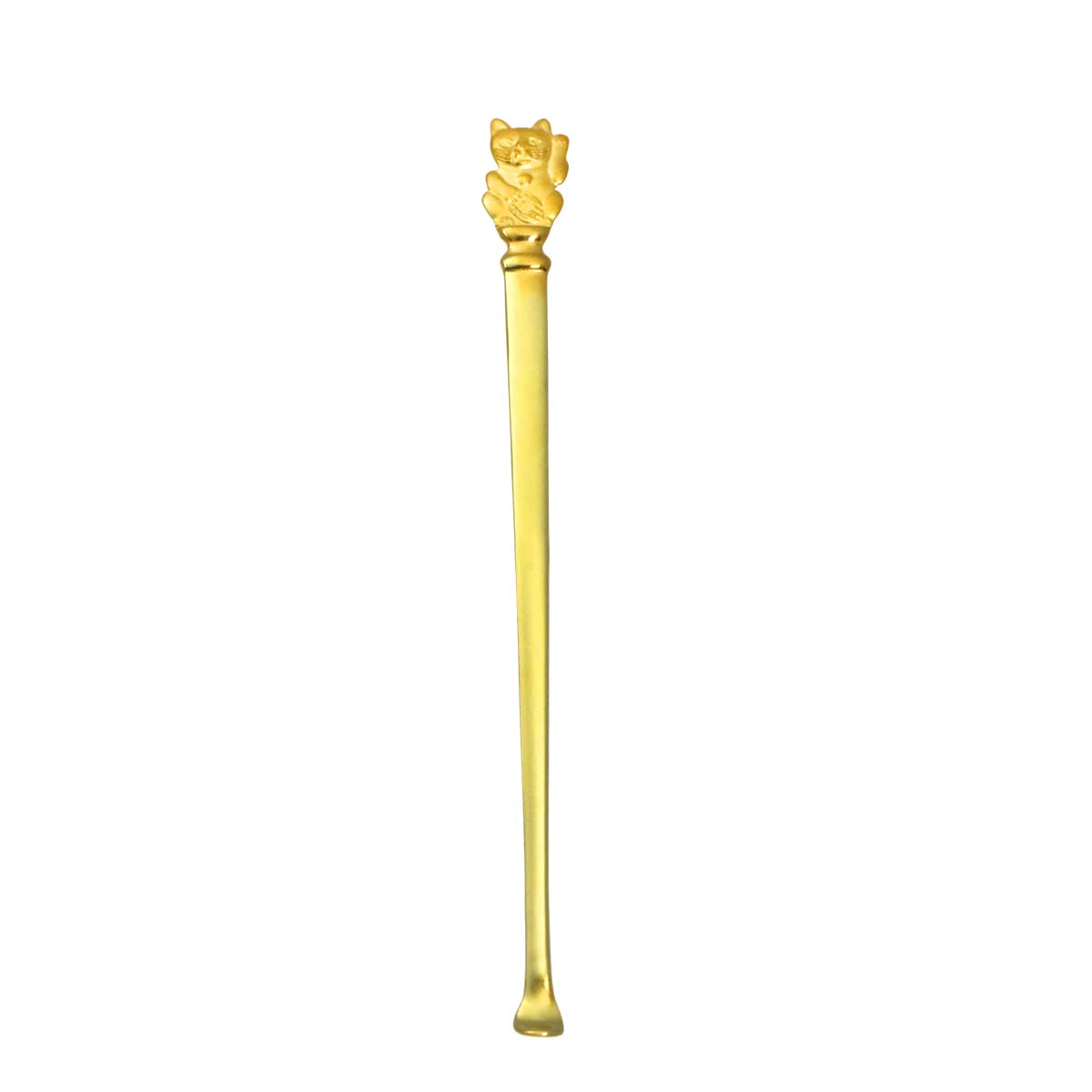ear pick cleaning 18K K18 YG Yellow Gold 750