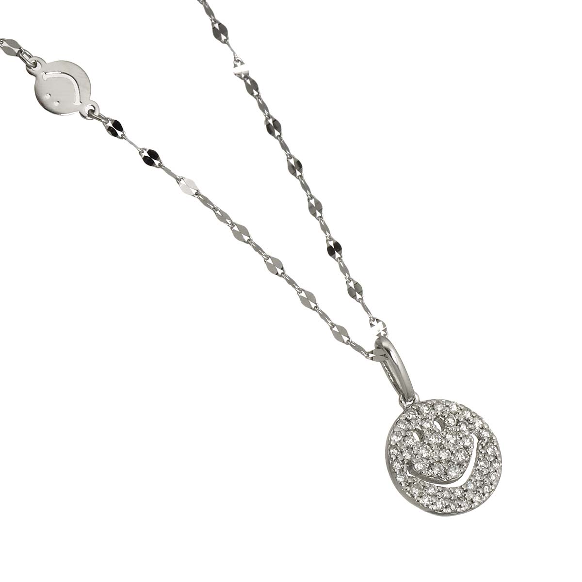 Diamond 0.15ct Necklace Pt Platinum