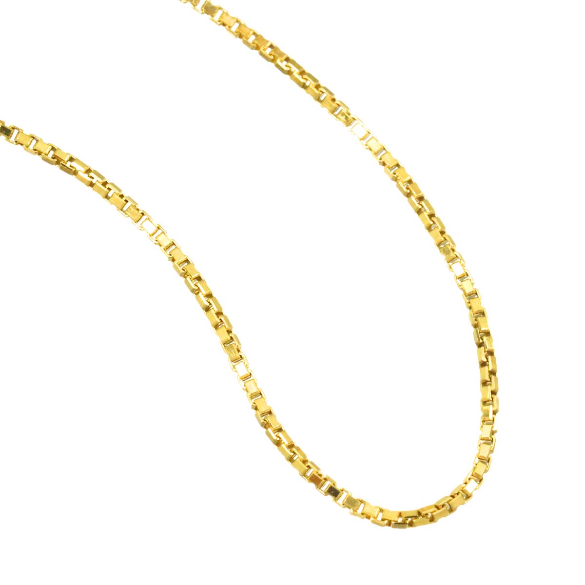 Venetian Necklace 18K K18 YG Yellow Gold 750