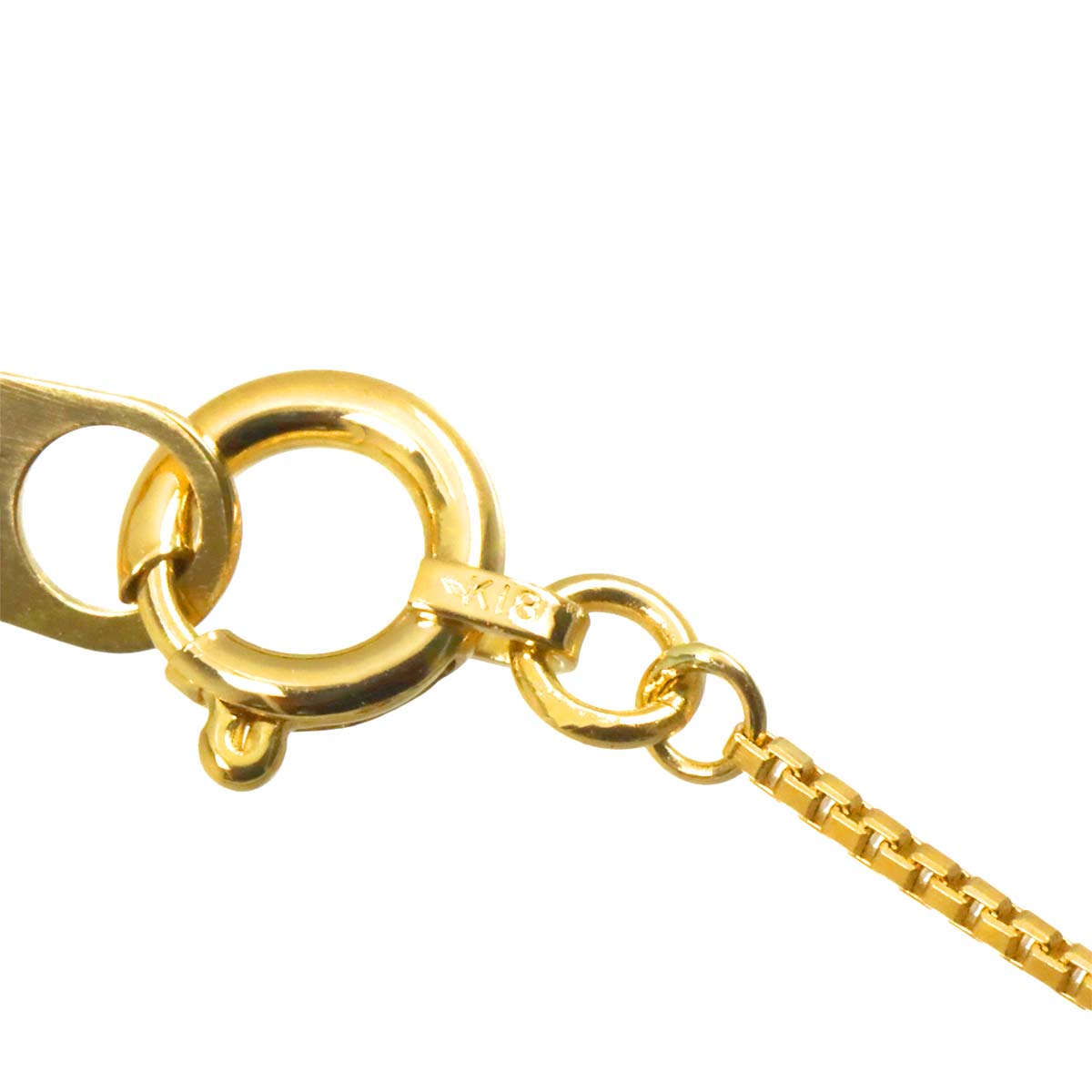 Venetian Necklace 18K K18 YG Yellow Gold 750