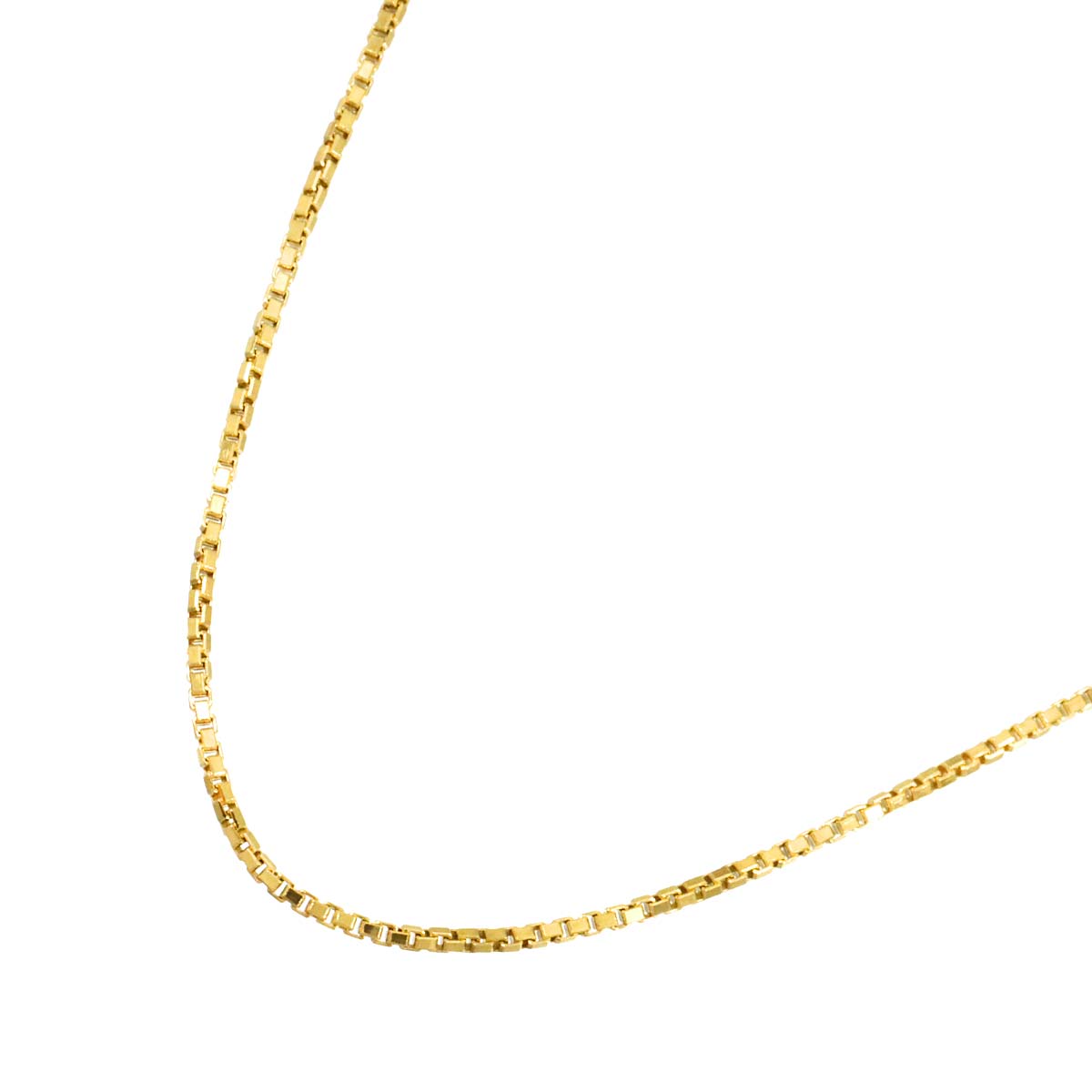 Venetian Necklace 18K K18 YG Yellow Gold 750