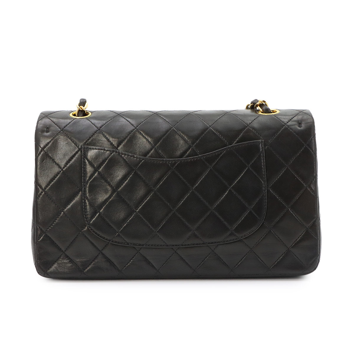 Matelasse 25 Chain Shoulder Bag Leather Black A01112 11.12