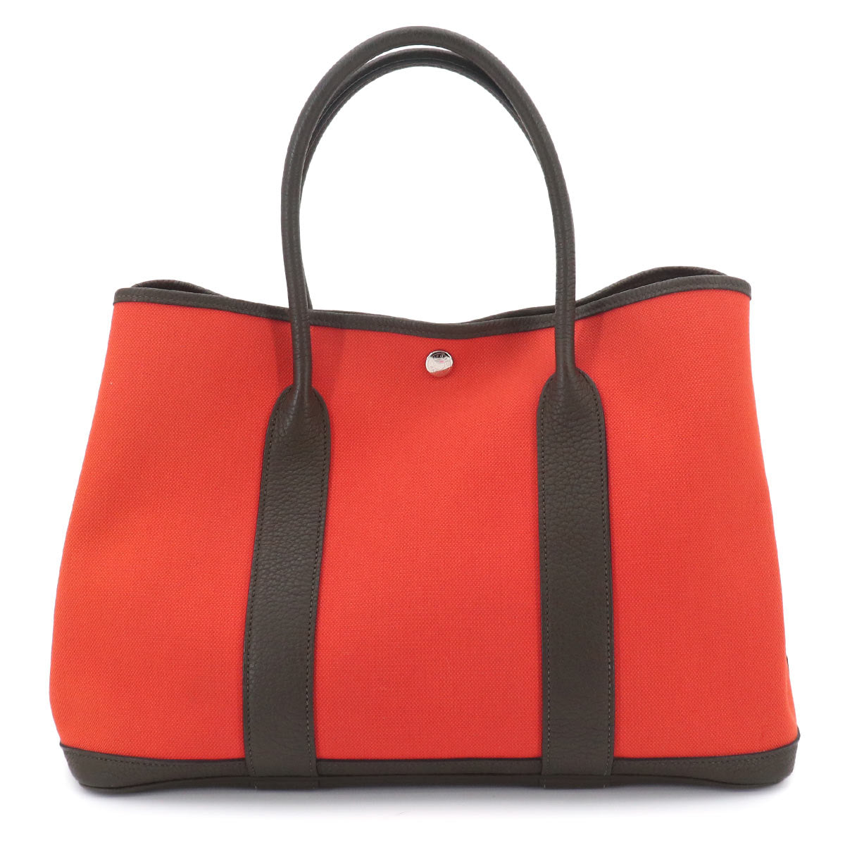 Garde Party PM Tote Bag Toile Militaire Orange Poppy