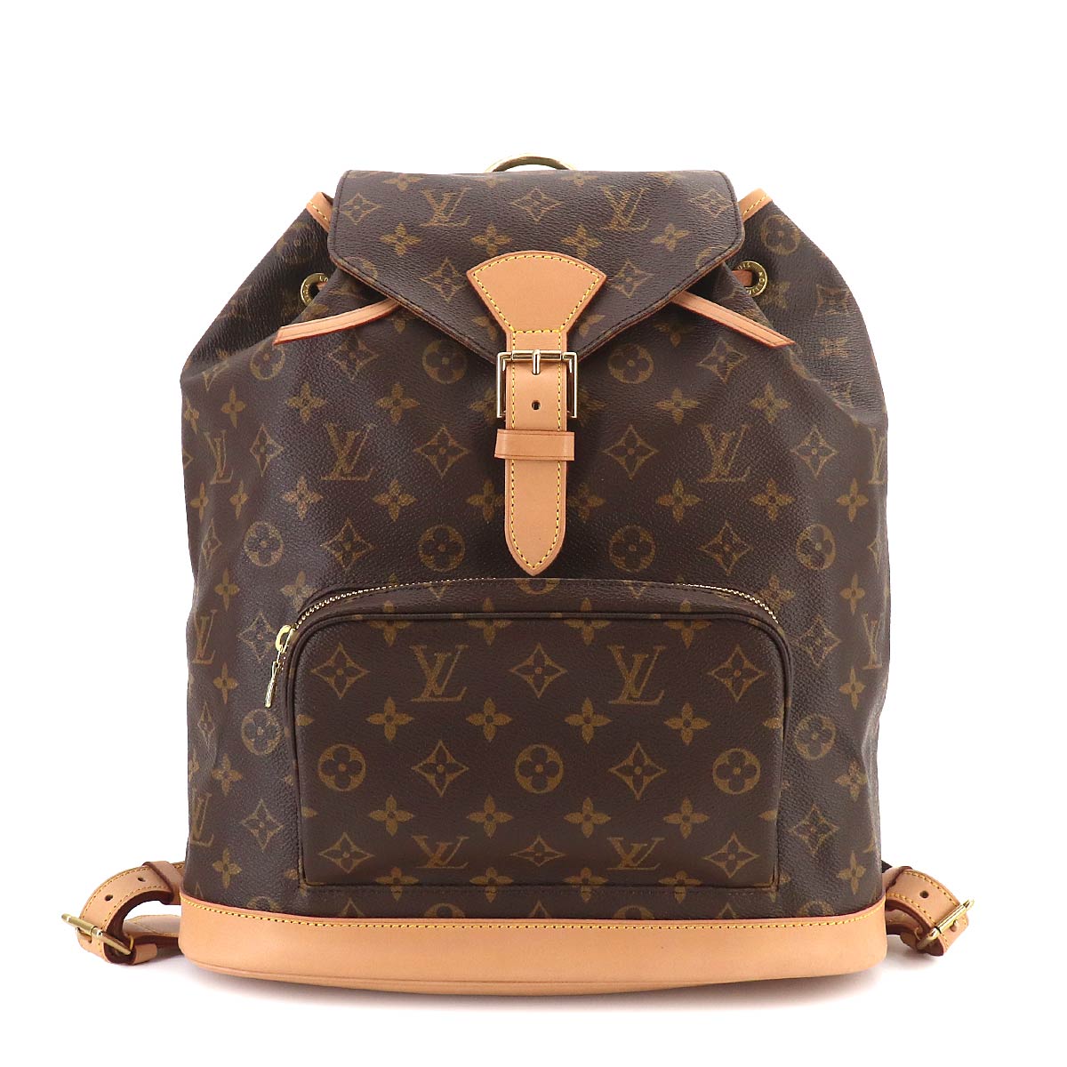 Monogram Montsouris GM Backpack Brown M51135 Purse