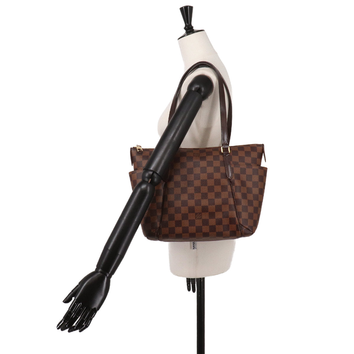 Damier Totally PM Tote Bag Ebene Brown N41282 Purse