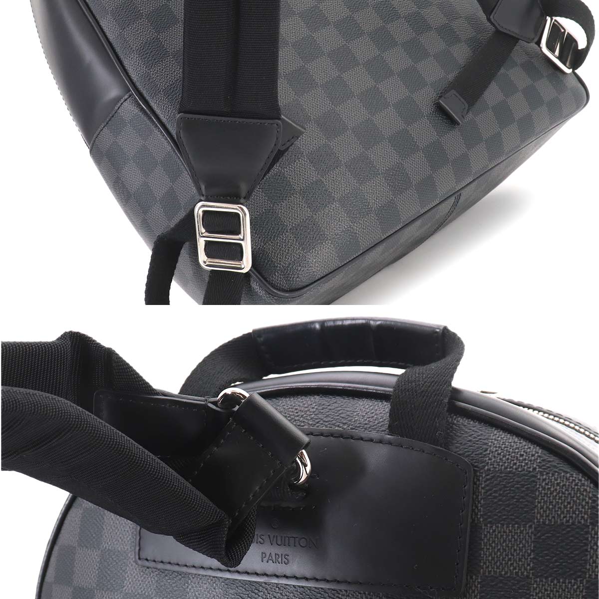 Damier Graphite Josh Back Pack Black N41473 Purse
