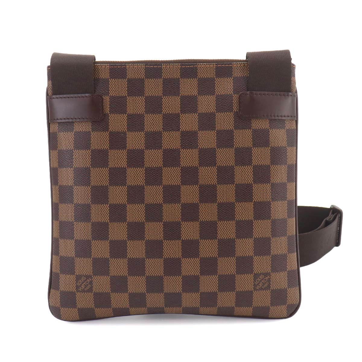 Damier Pochette Melville Shoulder Bag Ebene N51127