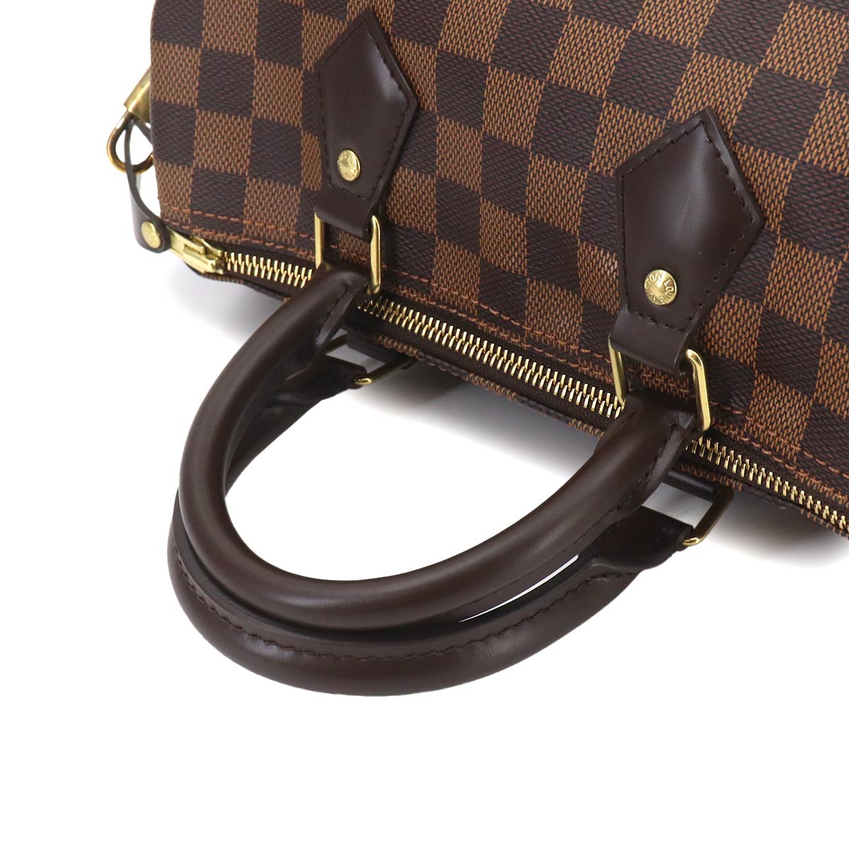 Damier Speedy 25 Hand Bag Ebene N41365 Brown Purse