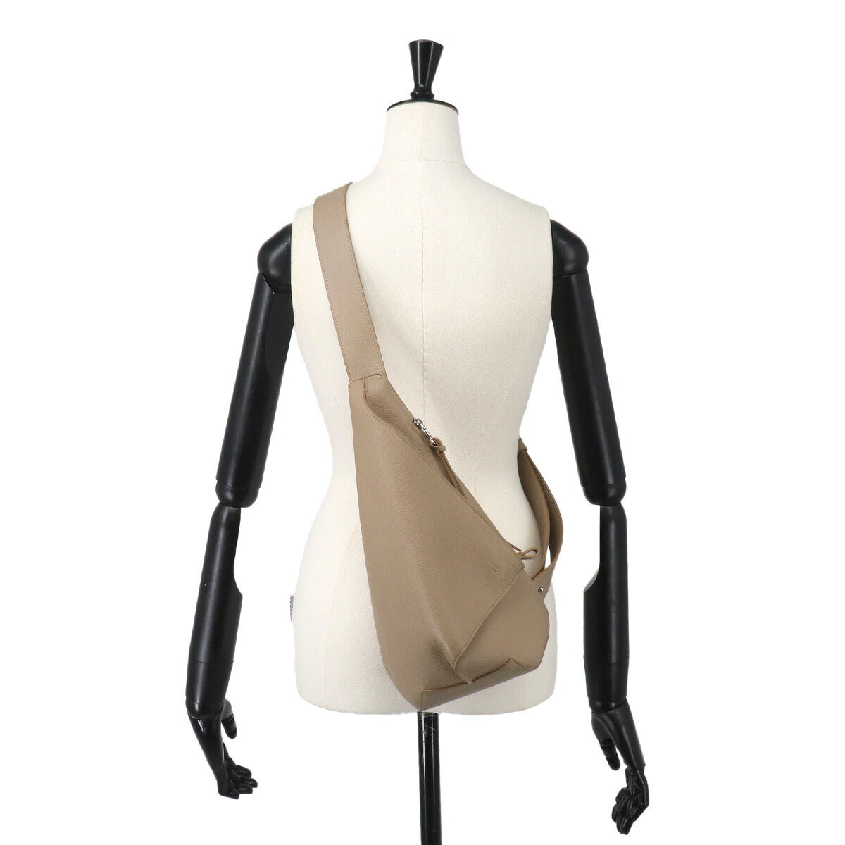Anton Sling Bag Crossbody Bag Leather Beige Purse