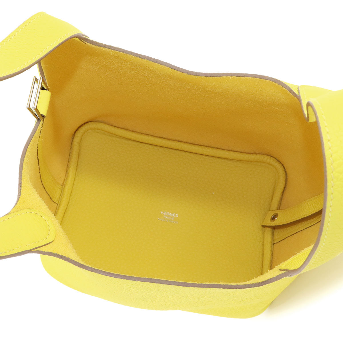 Picotin Lock PM 18 Hand Bag Taurillon Clemence Lime