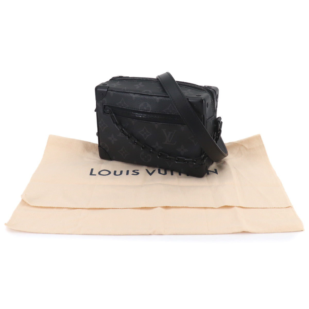 Monogram Eclipse Mini Soft Trunk Shoulder Bag M44735