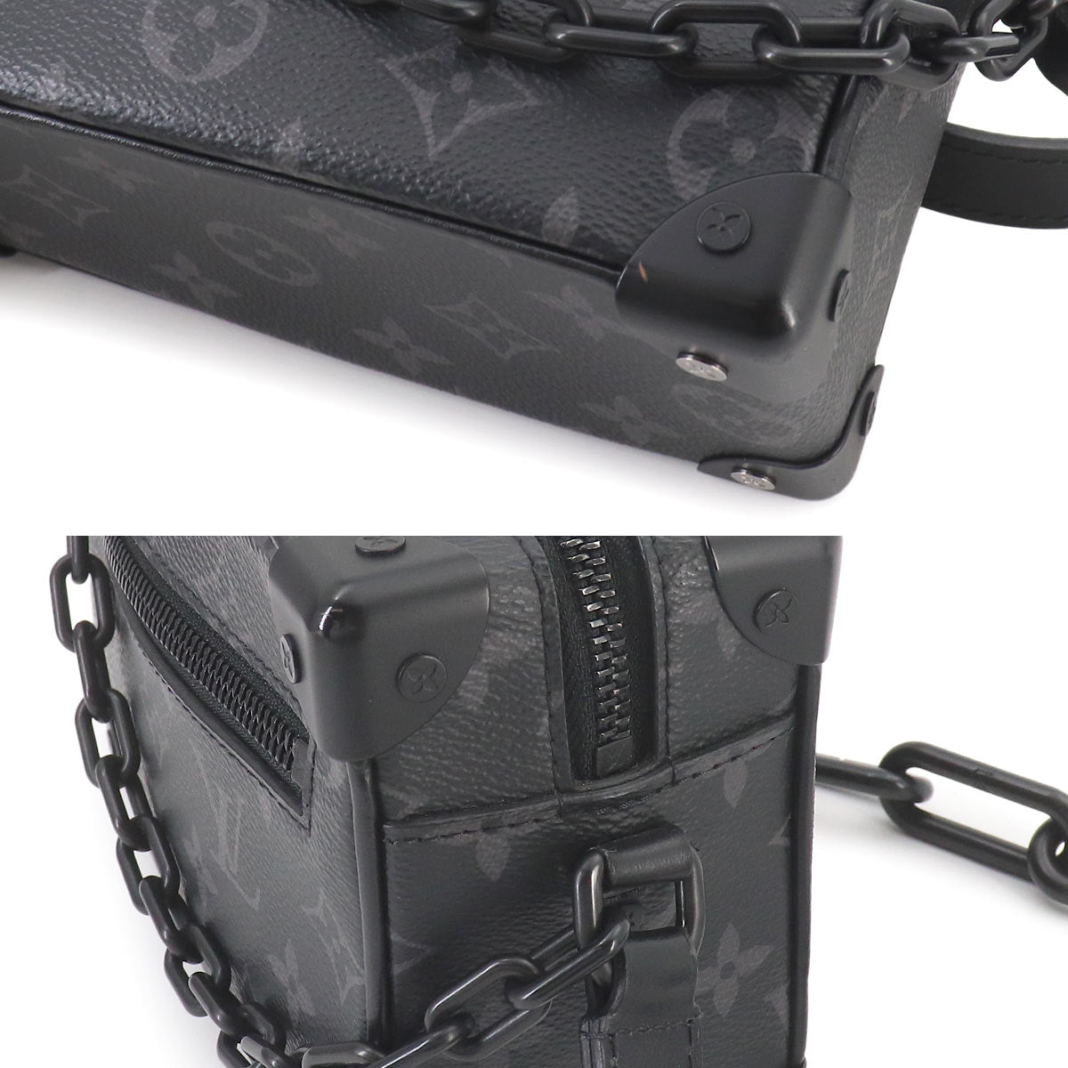 Monogram Eclipse Mini Soft Trunk Shoulder Bag M44735