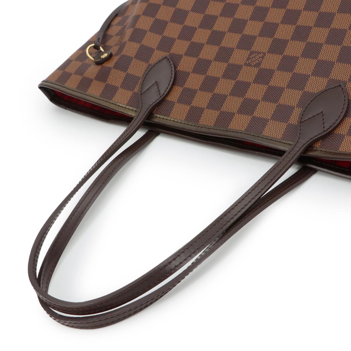 Damier Neverfull MM Tote Bag Ebene Cerise N51105 Purse