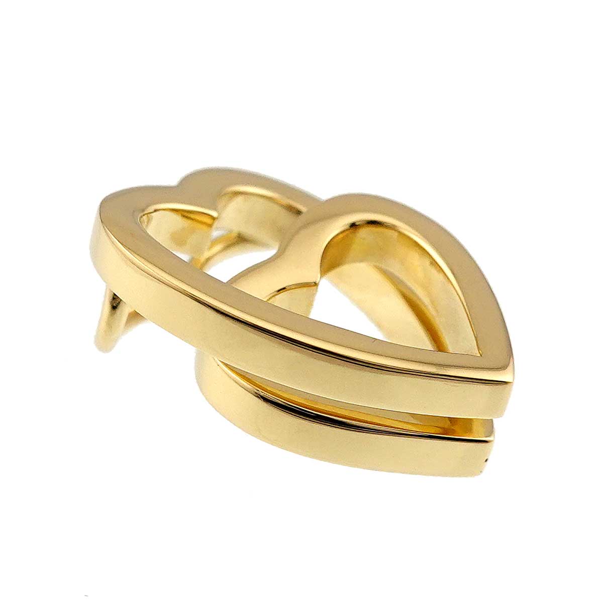 Heart Pendant Top 18K Yellow Gold 750