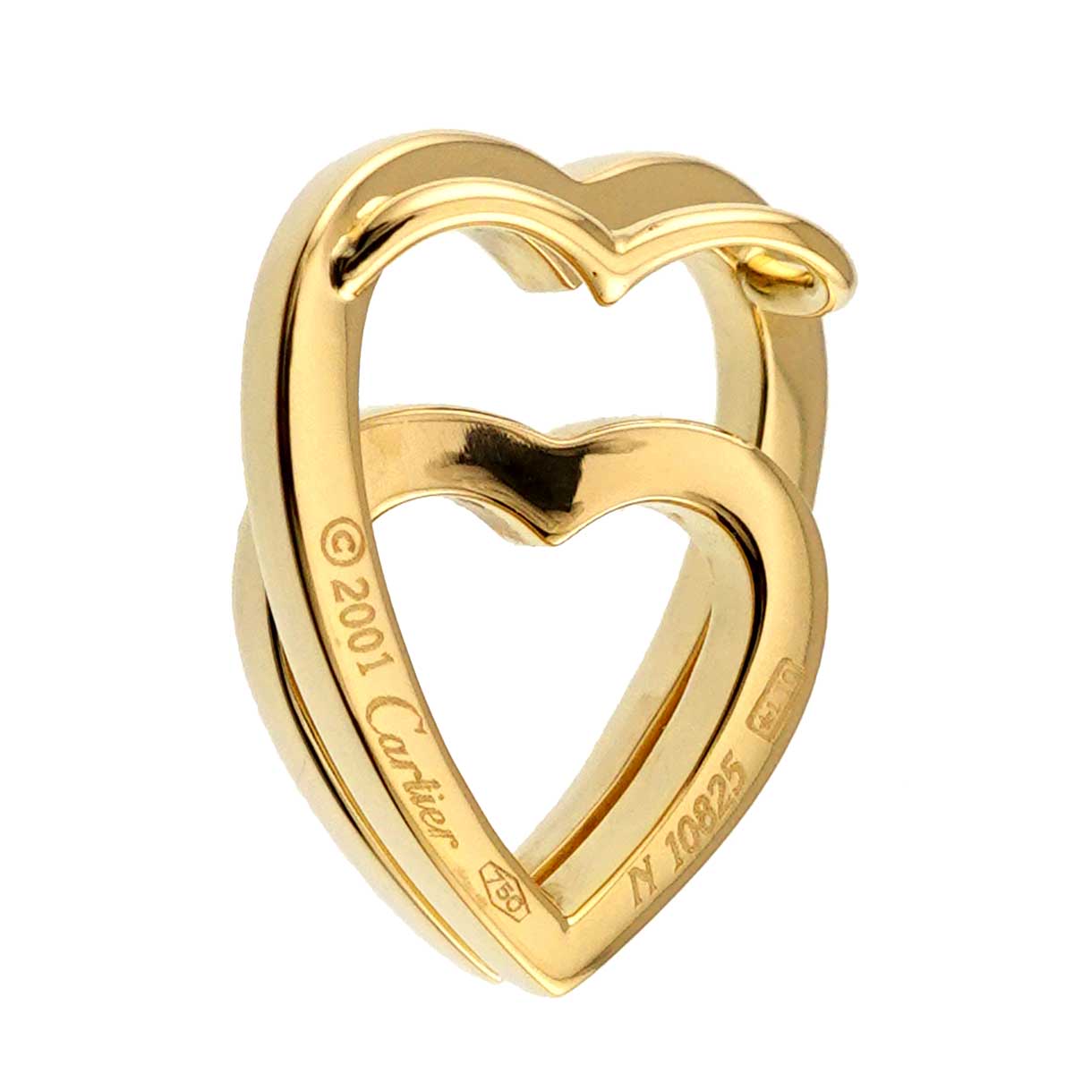 Heart Pendant Top 18K Yellow Gold 750