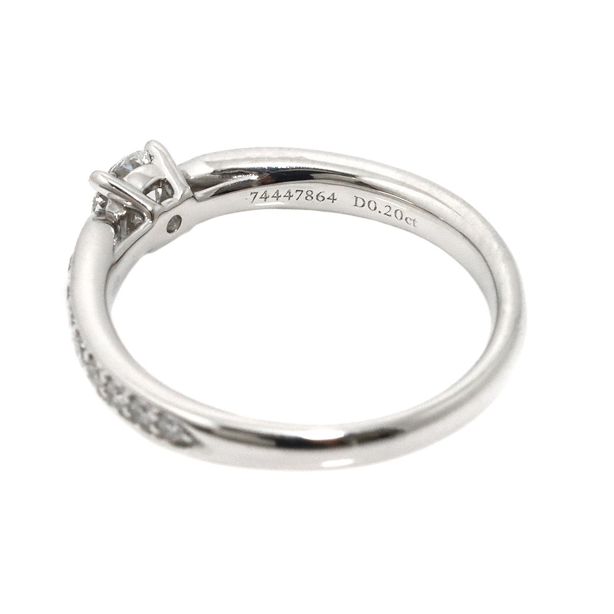 Harmony Diamond 0.20ct Ring Pt Size4-4.5(US)