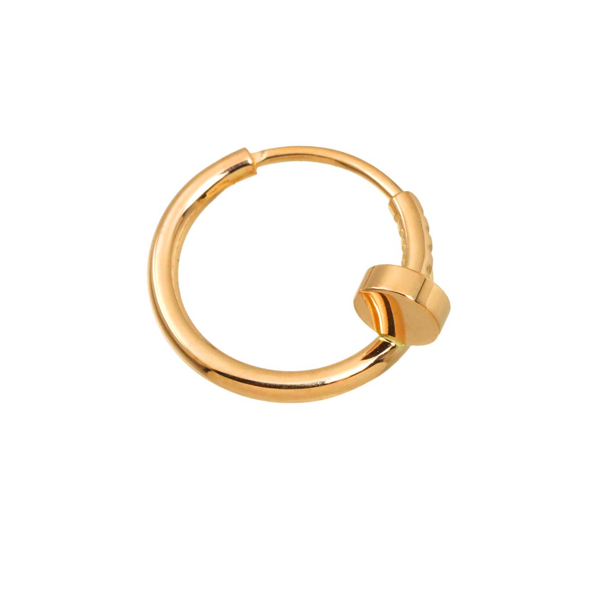 JUSTE UN CLOU Mini Earring Pierced 18K PG 750 One Piece only
