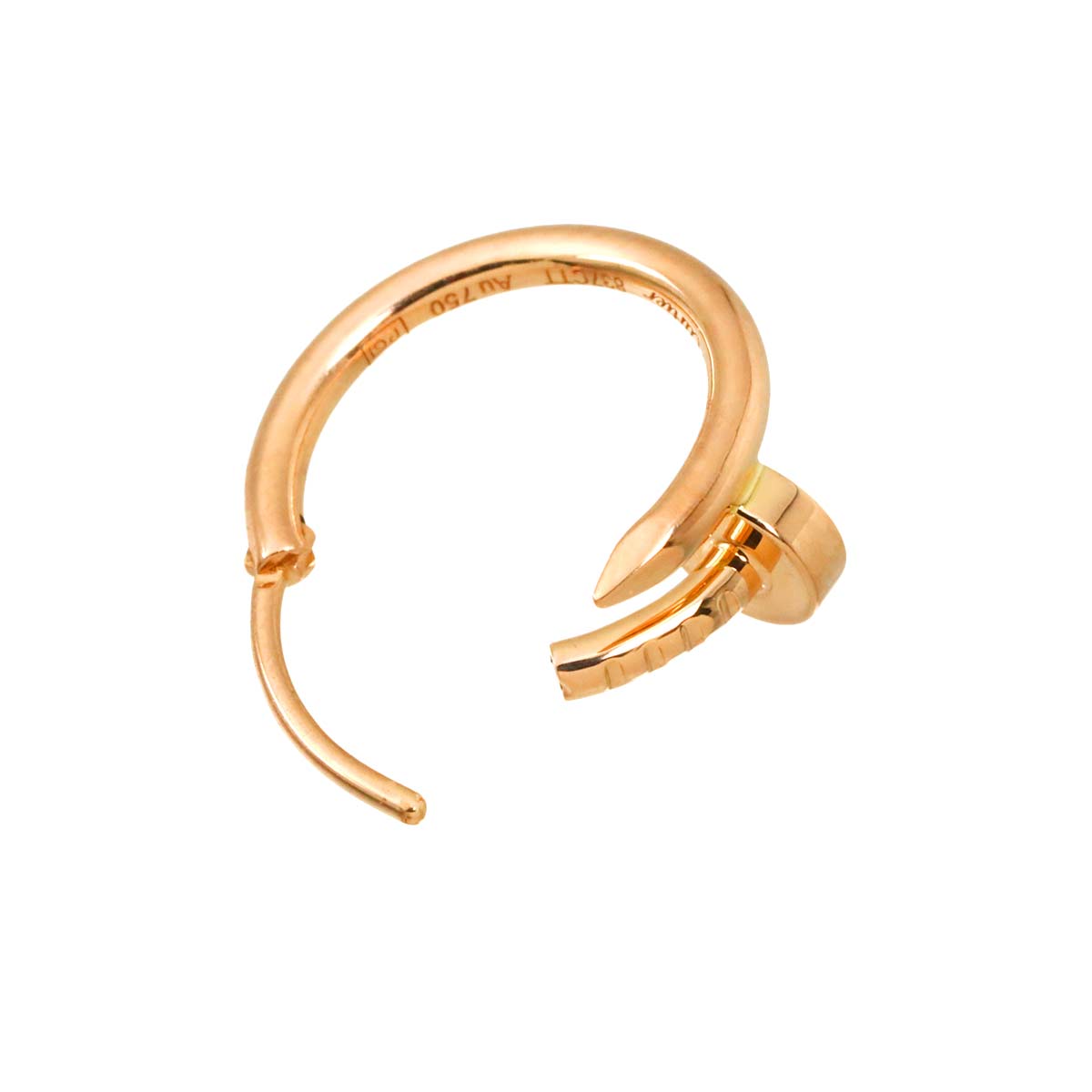 JUSTE UN CLOU Mini Earring Pierced 18K PG 750 One Piece only