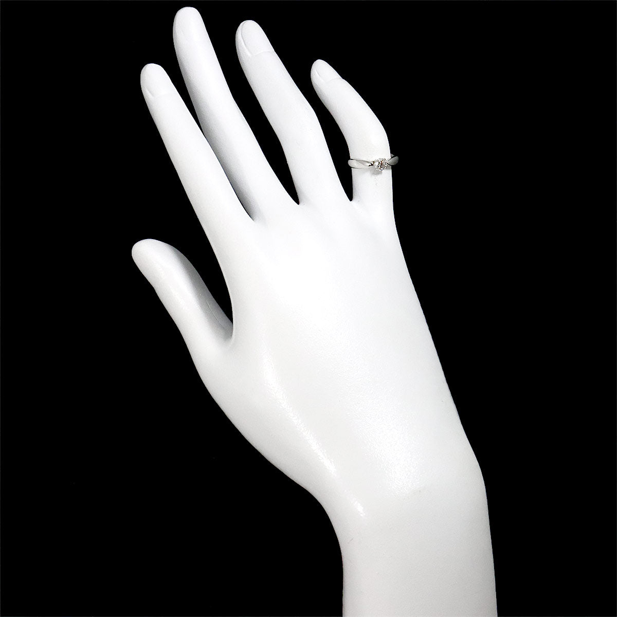 Harmony Diamond 0.21ct Ring Pt Size2.75-3(US)