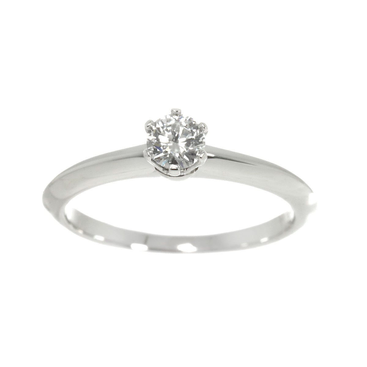 Diamond 0.21ct F/VS1 Ring Platinum Size4.5-4.75(US)