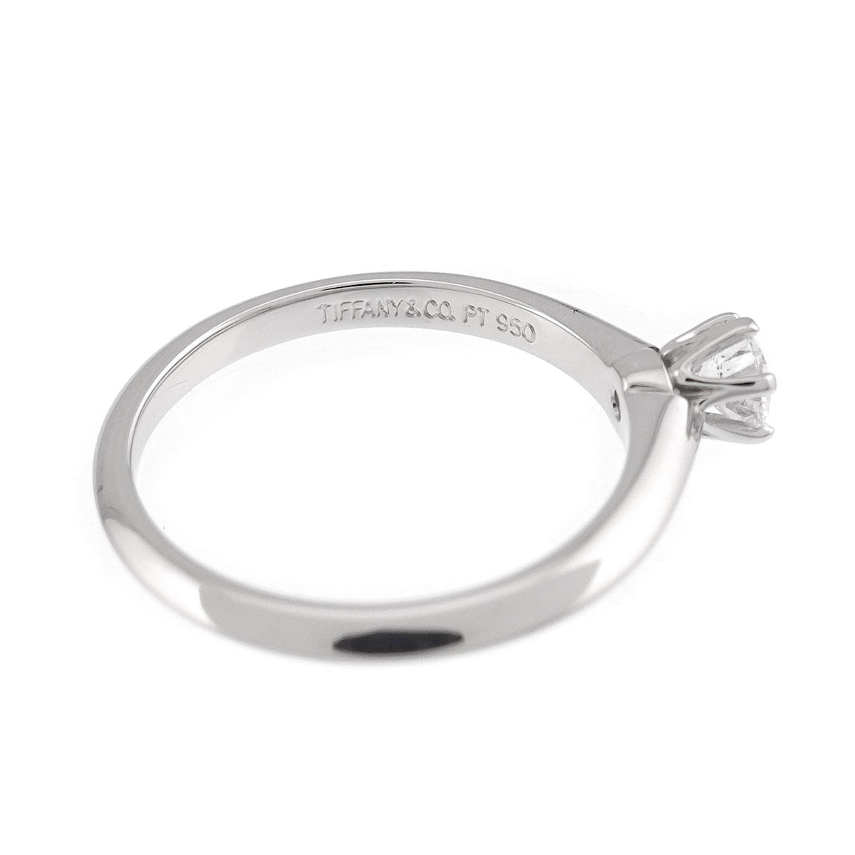 Diamond 0.21ct F/VS1 Ring Platinum Size4.5-4.75(US)
