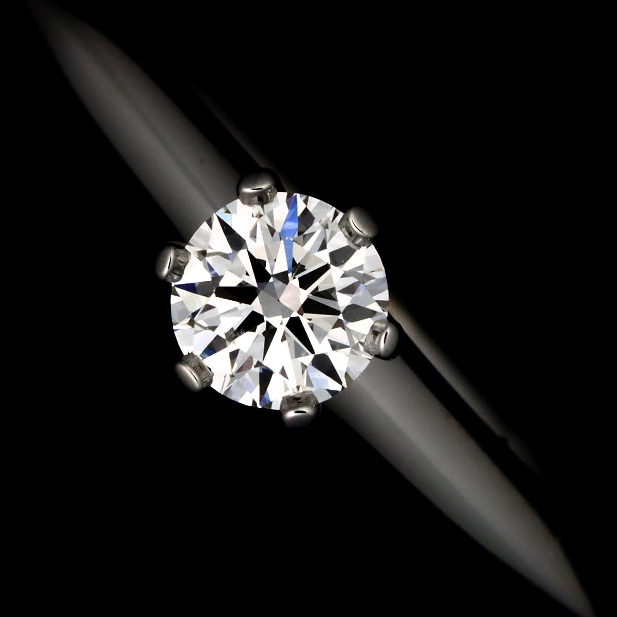 Diamond 0.21ct F/VS1 Ring Platinum Size4.5-4.75(US)