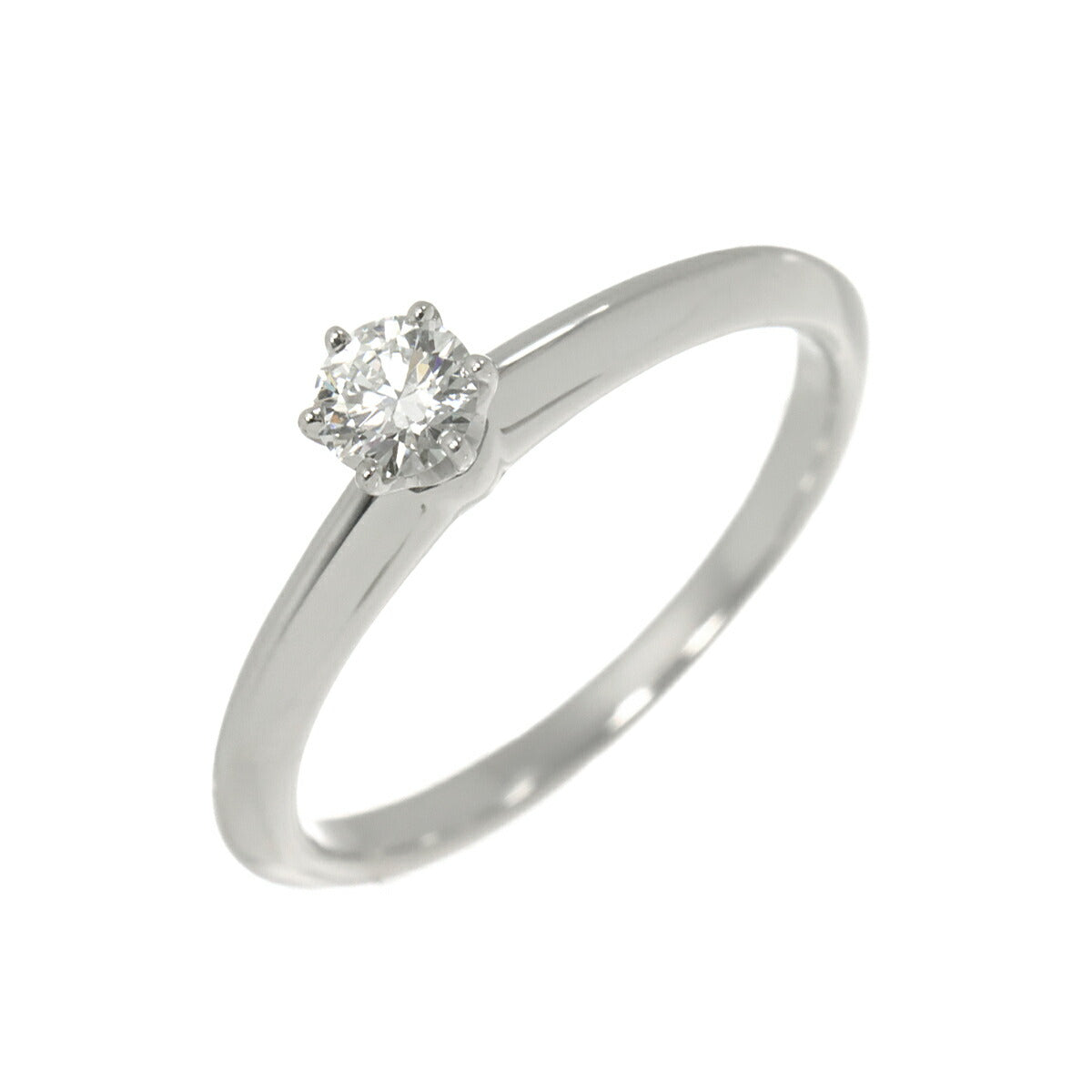 Diamond 0.21ct Ring Pt Platinum Size5.75-6(US)