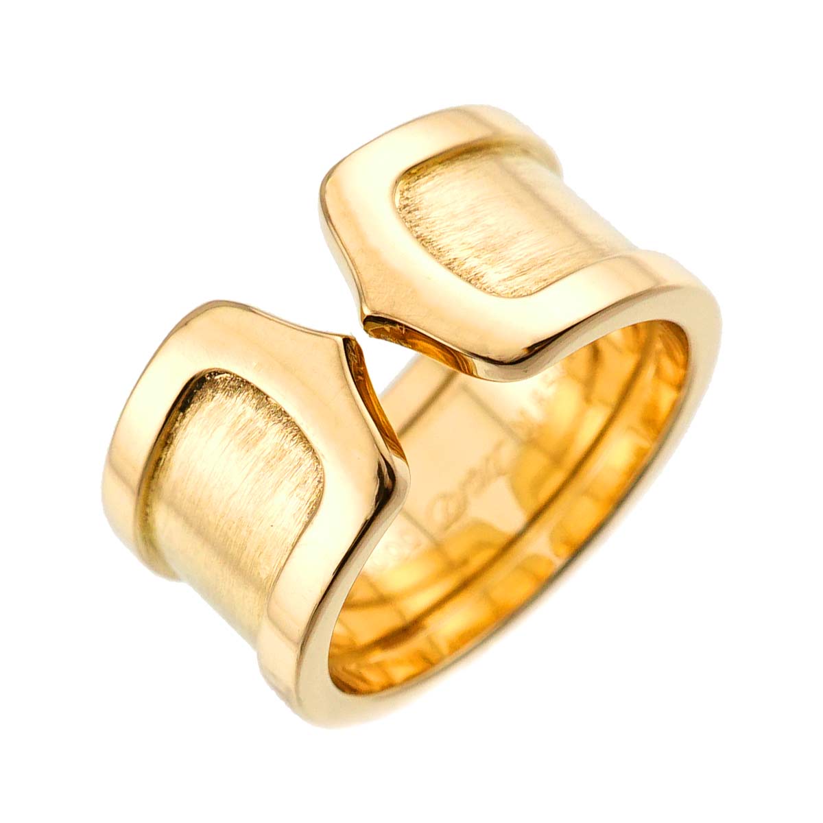 C2 LM Ring 18K YG 750 size51 5.25(US)