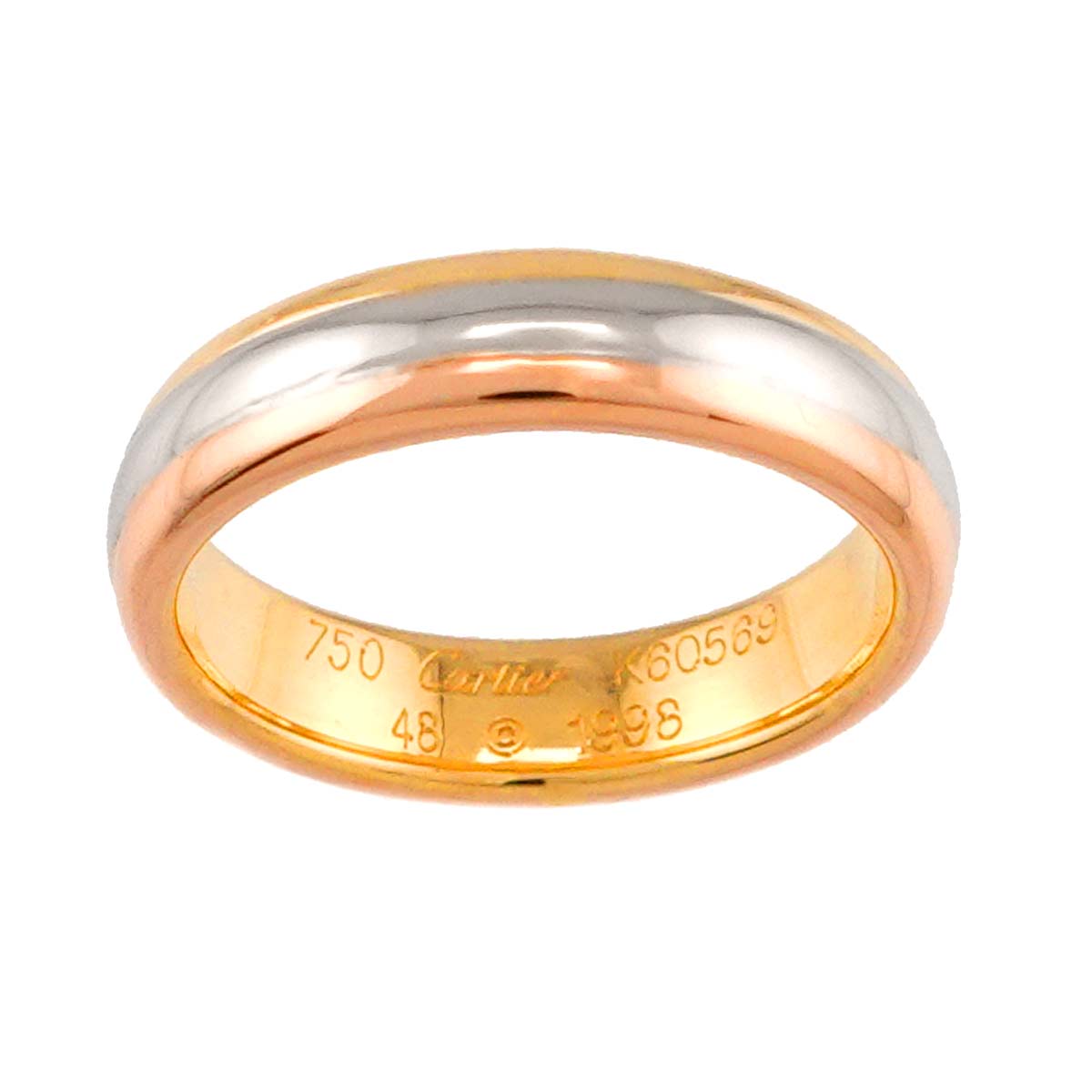 Vendome Ring 18K YG WG PG 750 size48 4.5(US)