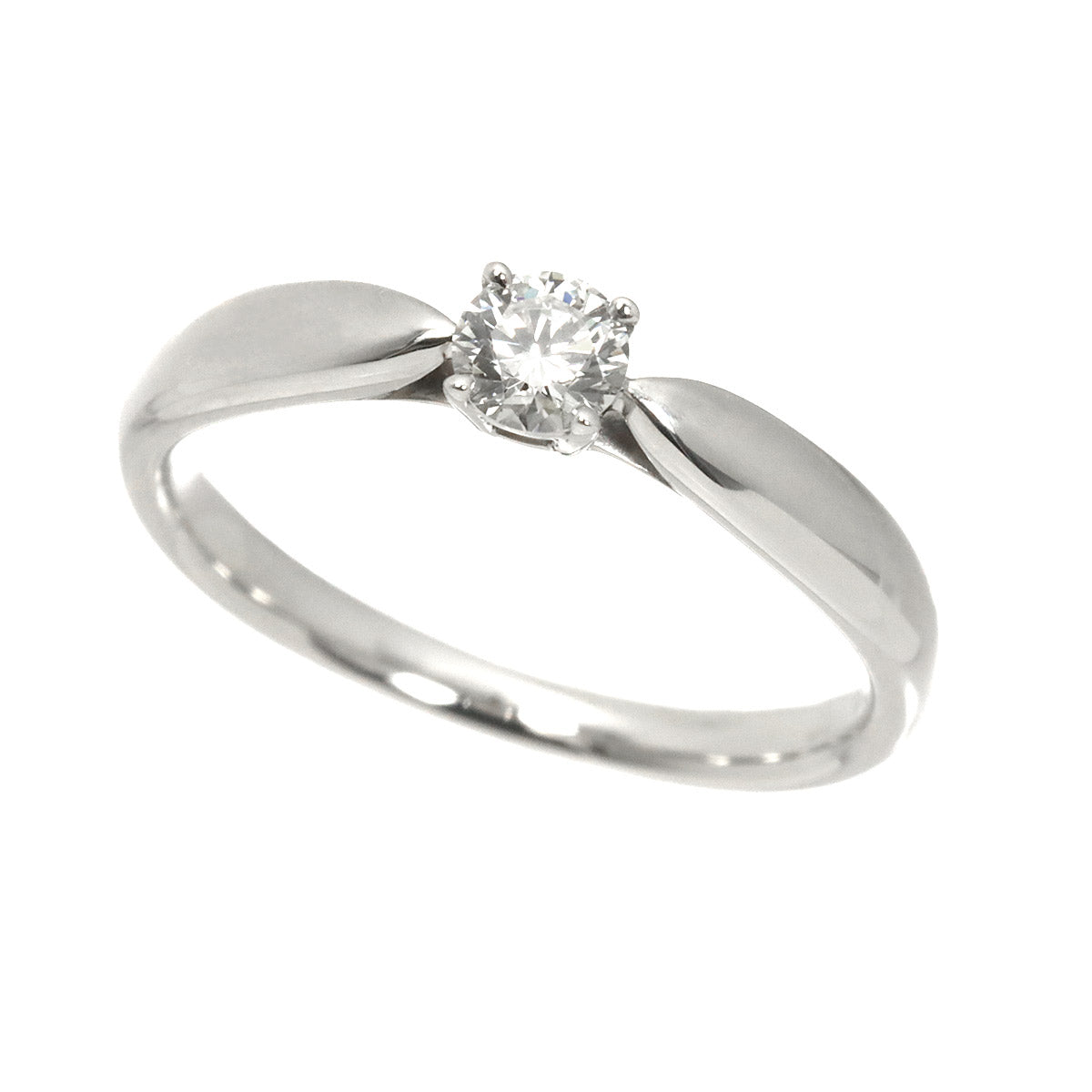 Harmony Ring Diamond 0.18ct Pt Platinum size4.5(US)