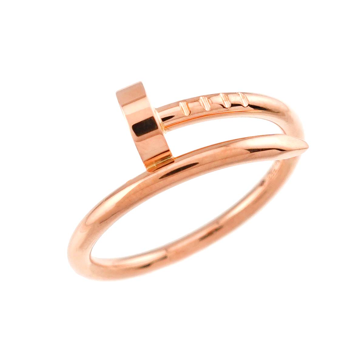 JUSTE UN CLOU SM Ring 18K PG 750 Size49 4.75-5(US)