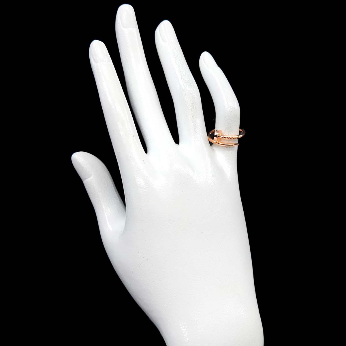JUSTE UN CLOU SM Ring 18K PG 750 Size49 4.75-5(US)